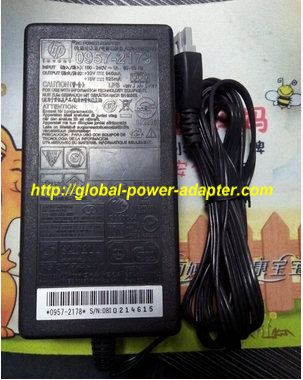 NEW Genuine HP 0957-2178 32v 940ma 16v 625ma For OfficeJet J5735 J5738 J5740AC Power Adapter - Click Image to Close